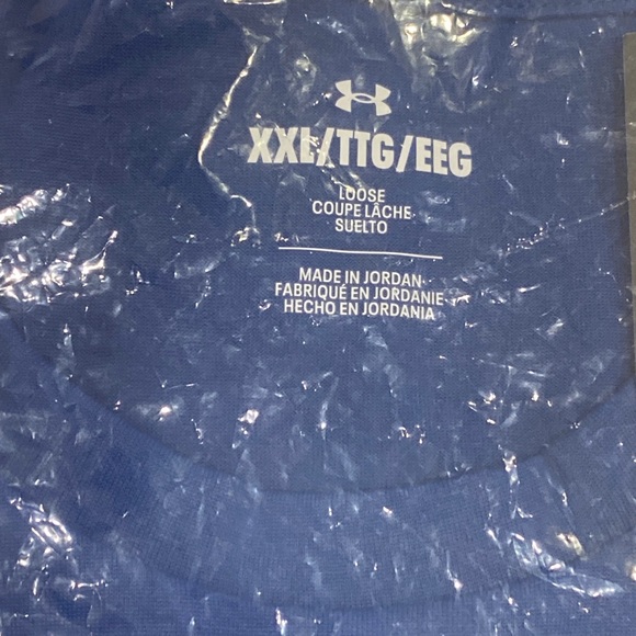 Under Armour Men’s Tech Reflective Tee Blue Mirage T-Shirt - Picture 11 of 14